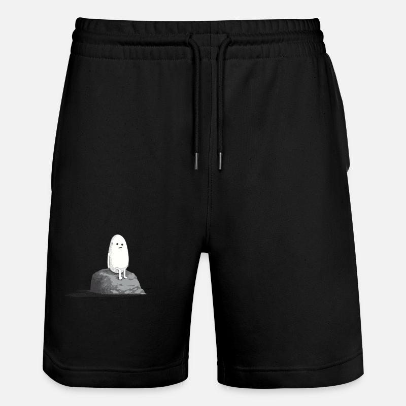 Pierre triste - Short de jogging bio TRAINER Stanley/Stella unisexe - noir