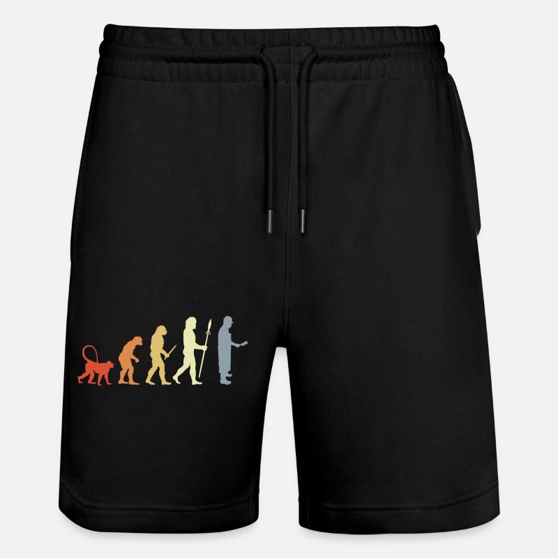 Metzger Entwicklung - Stanley/Stella Unisex Bio Joggingshorts Trainer  - Schwarz