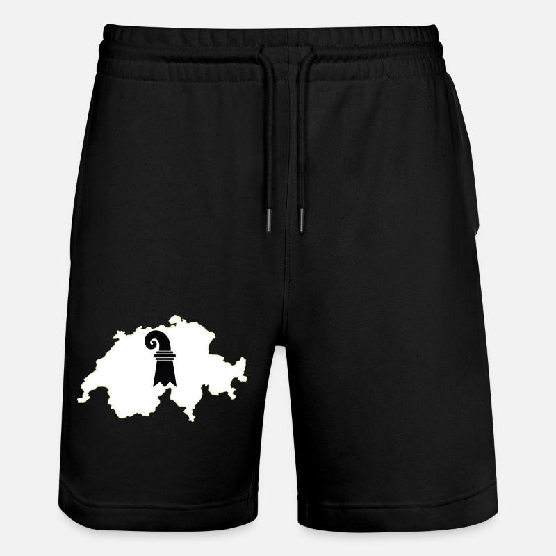 Bâle-Ville, Suisse - Short de jogging bio TRAINER Stanley/Stella unisexe - noir