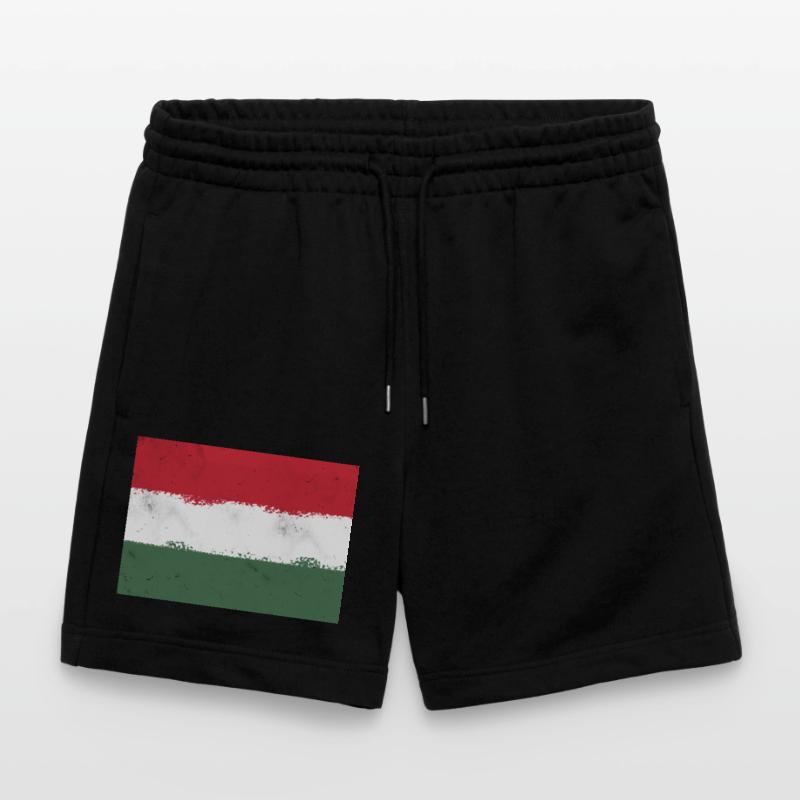 Flagge von Ungarn Stanley/Stella Unisex Bio Joggingshorts Trainer 