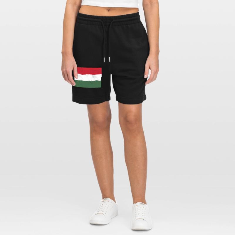 Flagge von Ungarn Stanley/Stella Unisex Bio Joggingshorts Trainer 