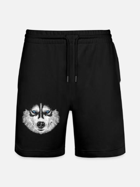 Rauque - Short de jogging bio TRAINER Stanley/Stella unisexe - noir