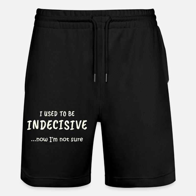 Unentschlossener Modus - Stanley/Stella Unisex Bio Joggingshorts Trainer  - Schwarz