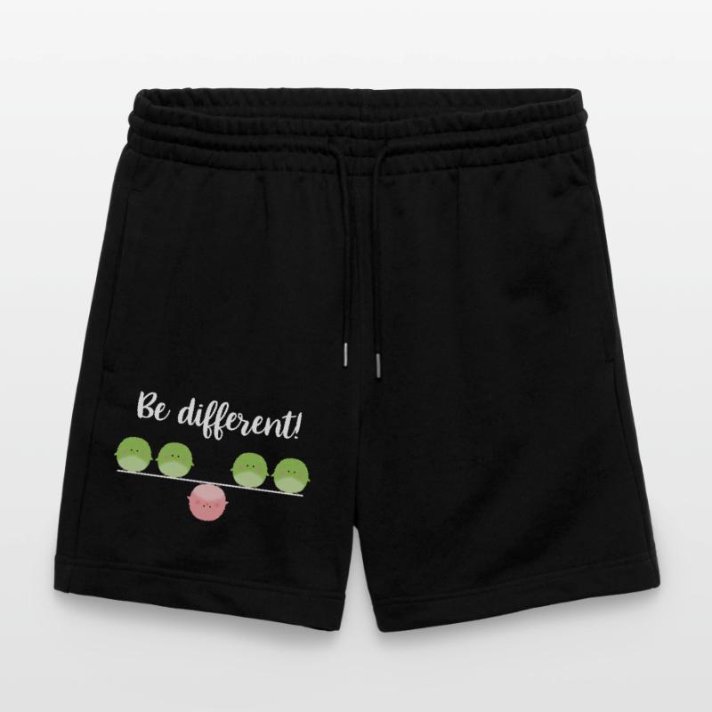 Be different! Sei einfach anders! Stanley/Stella Unisex Bio Joggingshorts Trainer 