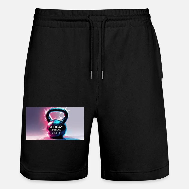 Kettelball avec slogan de motivation - Short de jogging bio TRAINER Stanley/Stella unisexe - noir