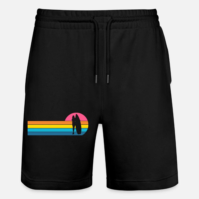 Surfeuse Surfeuse - Short de jogging bio TRAINER Stanley/Stella unisexe - noir
