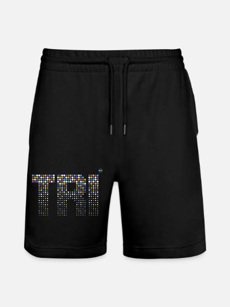 TRI - Triathlon stylish design - Stanley/Stella Trainer Unisex Organic Jogging Shorts - black
