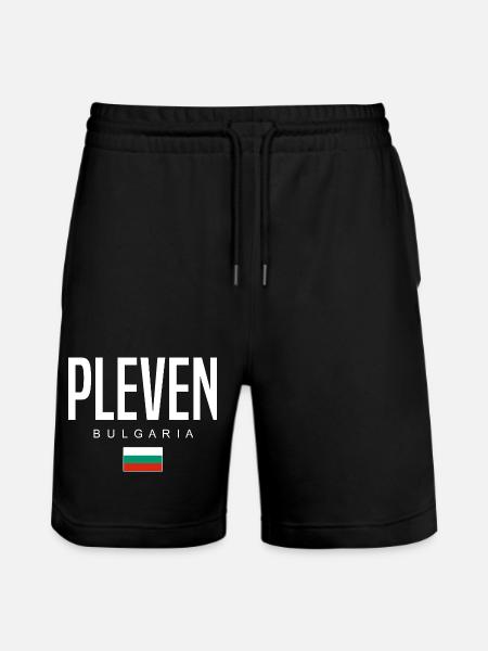 Pleven Bulgaria - Stanley/Stella Trainer Unisex Organic Jogging Shorts - black