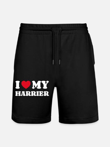 J'aime mon Harrier - Short de jogging bio TRAINER Stanley/Stella unisexe - noir