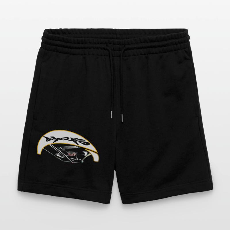 Active kiter with dynamic trajectory Stanley/Stella Trainer Unisex Organic Jogging Shorts