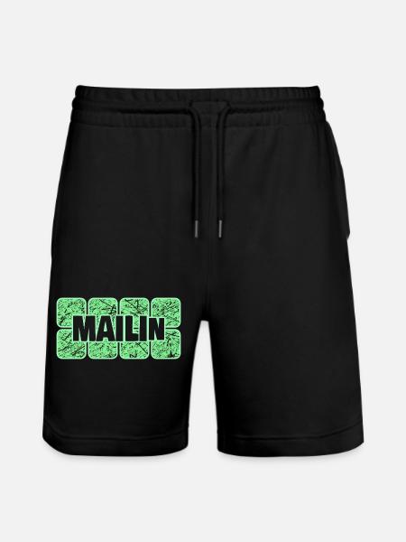 Mailin - Short de jogging bio TRAINER Stanley/Stella unisexe - noir