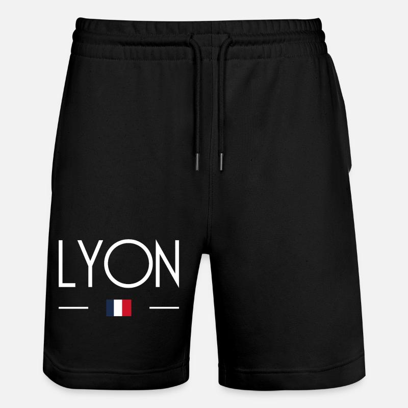 Lyon - Short de jogging bio TRAINER Stanley/Stella unisexe - noir