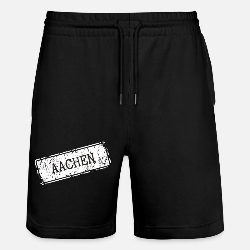 Aix-la-Chapelle - Short de jogging bio TRAINER Stanley/Stella unisexe - noir