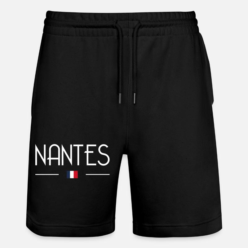 Nantes - Short de jogging bio TRAINER Stanley/Stella unisexe - noir