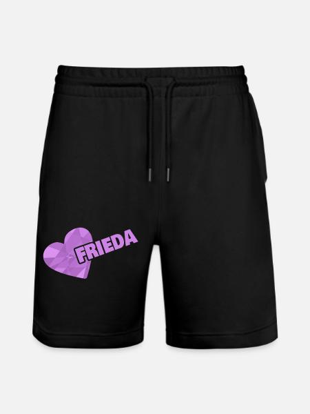 Frieda comme une couronne - Short de jogging bio TRAINER Stanley/Stella unisexe - noir