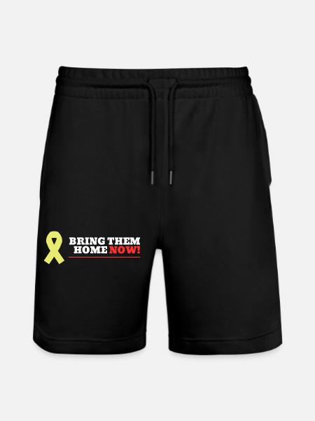 Bring them home NOW! - Stanley/Stella Trainer Unisex Organic Jogging Shorts - black