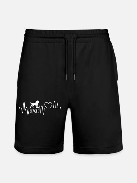 Father Team Dad - Stanley/Stella Trainer Unisex Organic Jogging Shorts - black