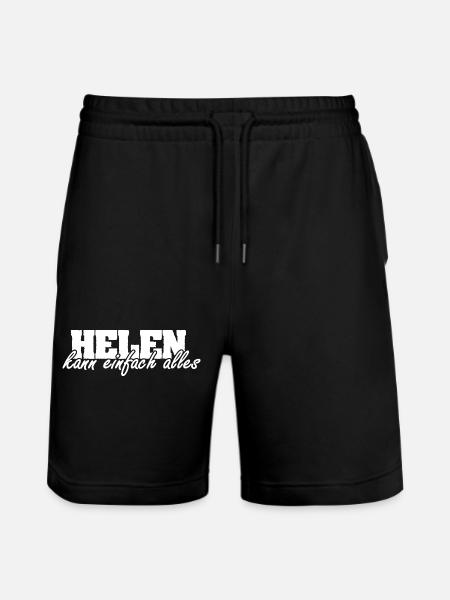 Mrs. Helen - Stanley/Stella Trainer Unisex Organic Jogging Shorts - black