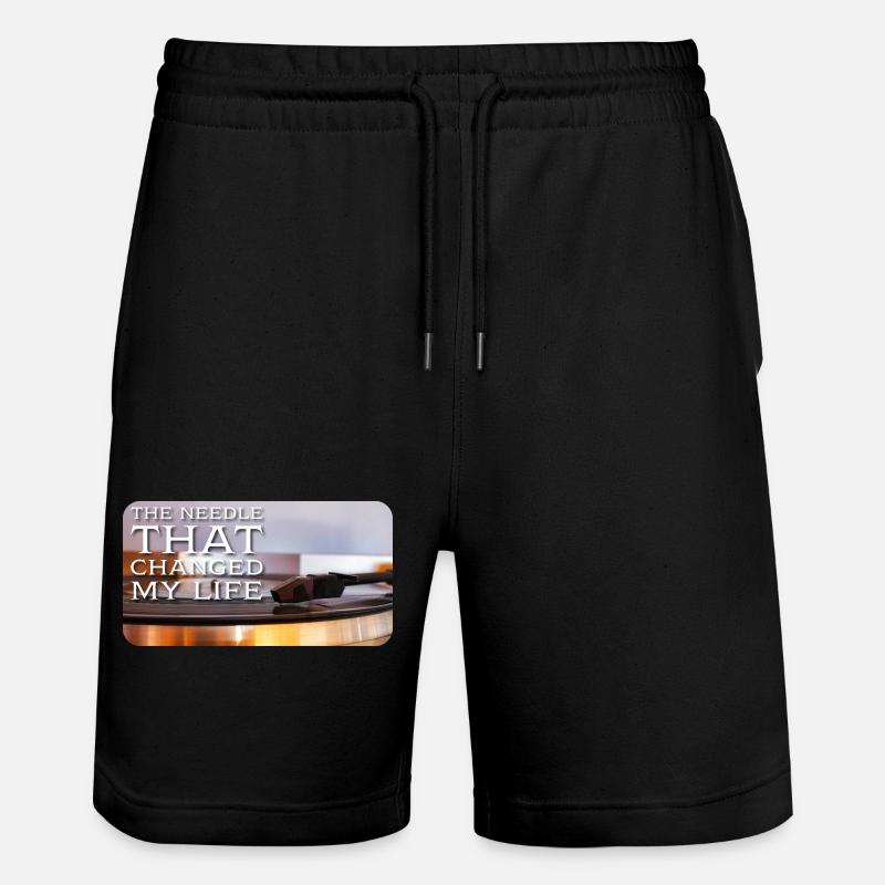 The needle that changed my life - Stanley/Stella Unisex Bio Joggingshorts Trainer - Schwarz
