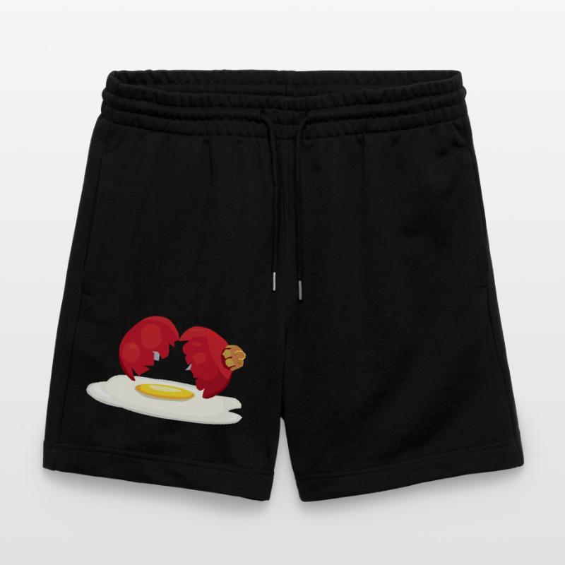 Weihnachtskugel zerbrochenes Ei Stanley/Stella Unisex Bio Joggingshorts Trainer 