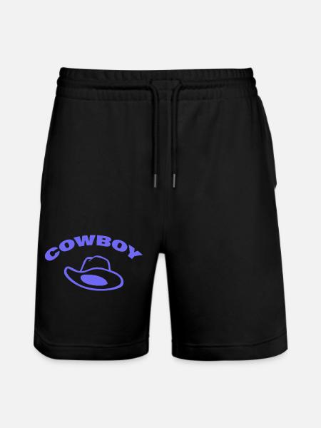 Cow-boy - Short de jogging bio TRAINER Stanley/Stella unisexe - noir