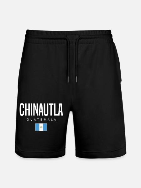 Chinautla Guatemala Guatemalteken - Stanley/Stella Trainer Unisex Organic Jogging Shorts - black