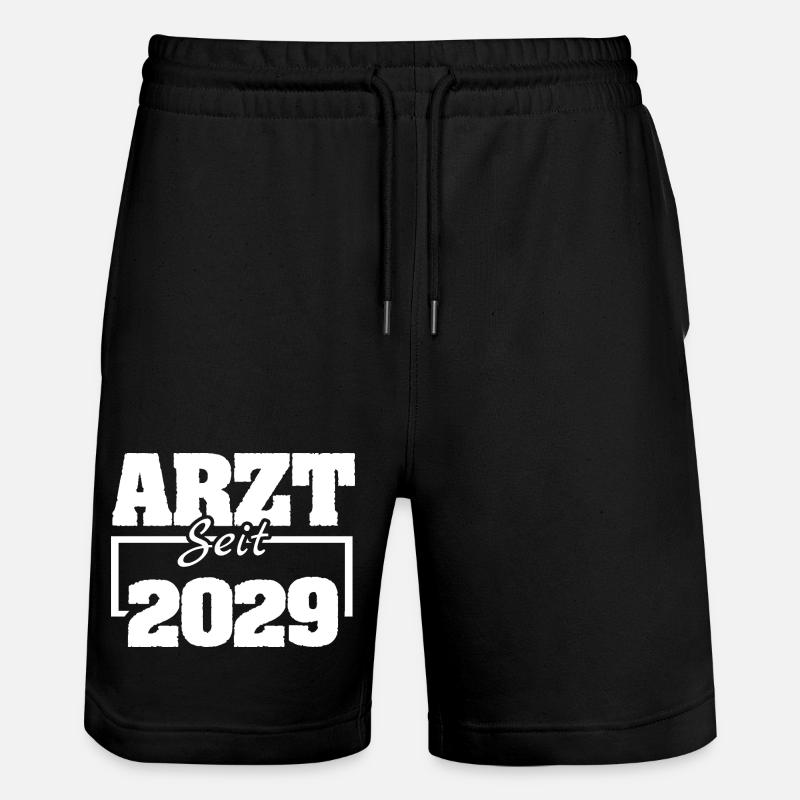 20 - Short de jogging bio TRAINER Stanley/Stella unisexe - noir