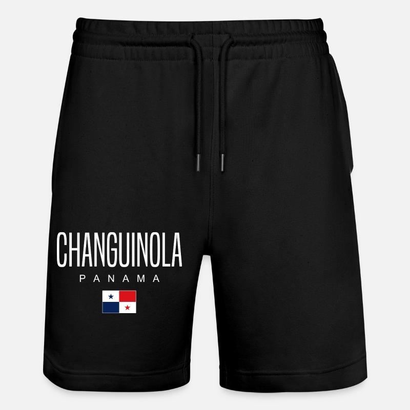 Changuinola Panama Panaméen - Short de jogging bio TRAINER Stanley/Stella unisexe - noir