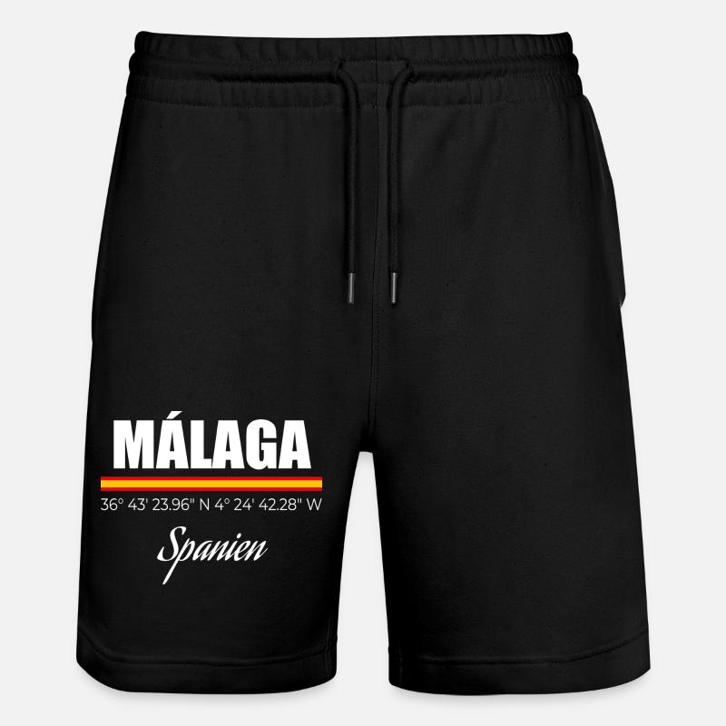 Malaga - Short de jogging bio TRAINER Stanley/Stella unisexe - noir