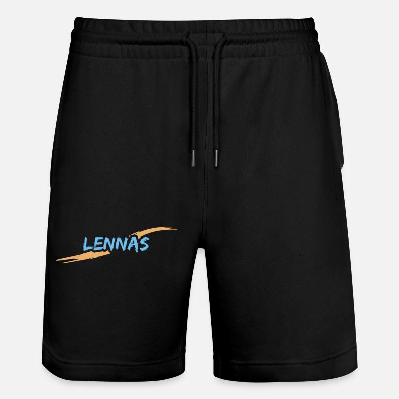 Lennas Lennas - Short de jogging bio TRAINER Stanley/Stella unisexe - noir
