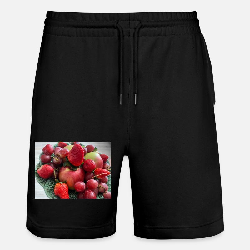 IMG_0791 ягоды - Short de jogging bio TRAINER Stanley/Stella unisexe - noir