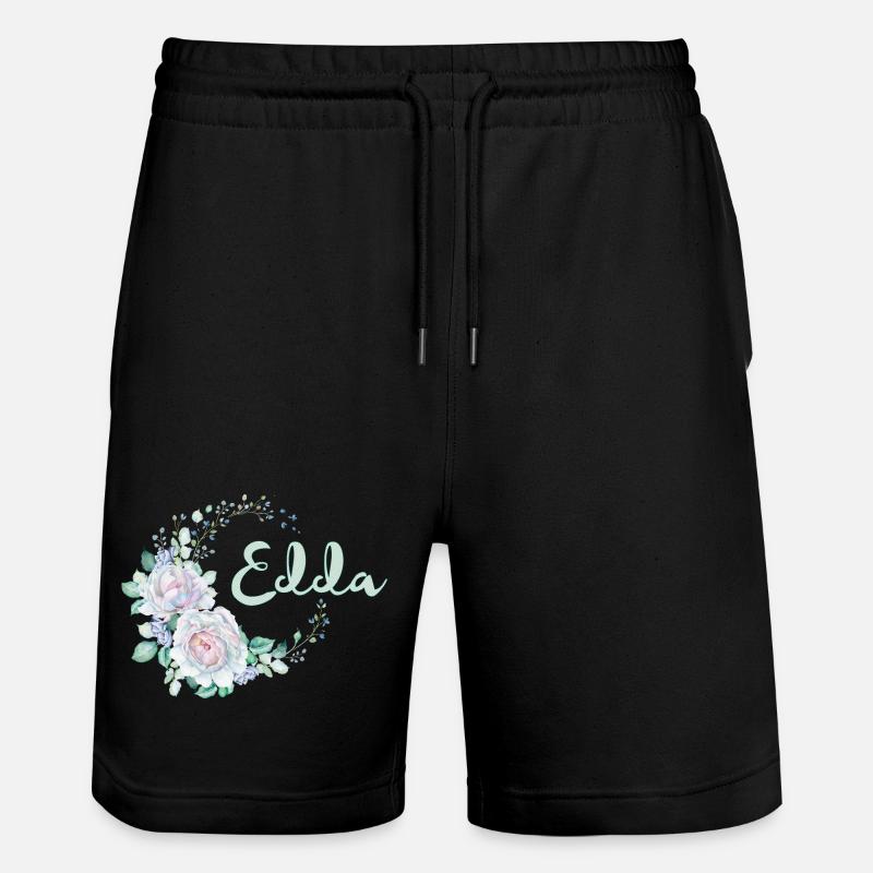 Pour Edda - Short de jogging bio TRAINER Stanley/Stella unisexe - noir