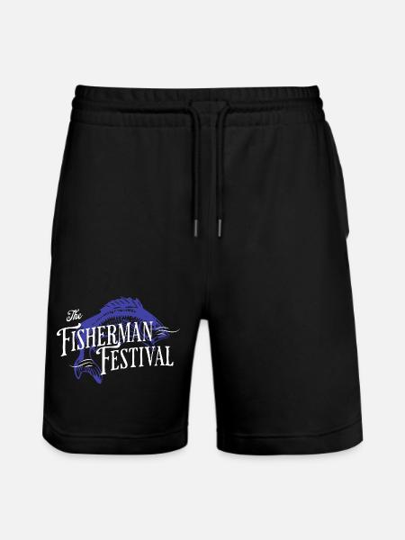 Fischerfest - Stanley/Stella Unisex Bio Joggingshorts Trainer - Schwarz
