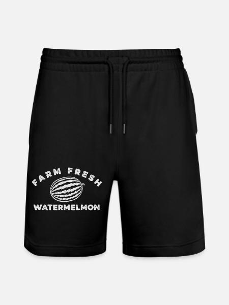 Pastèque fraîche de la ferme - Short de jogging bio TRAINER Stanley/Stella unisexe - noir