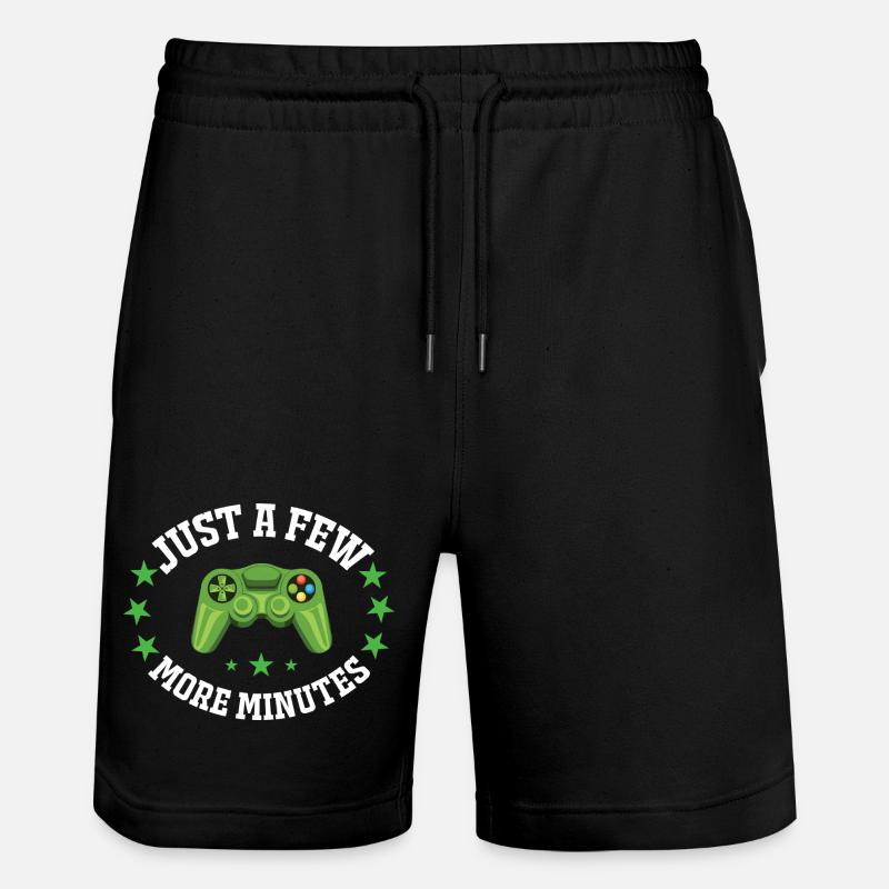 Plus que quelques minutes Manette - Short de jogging bio TRAINER Stanley/Stella unisexe - noir