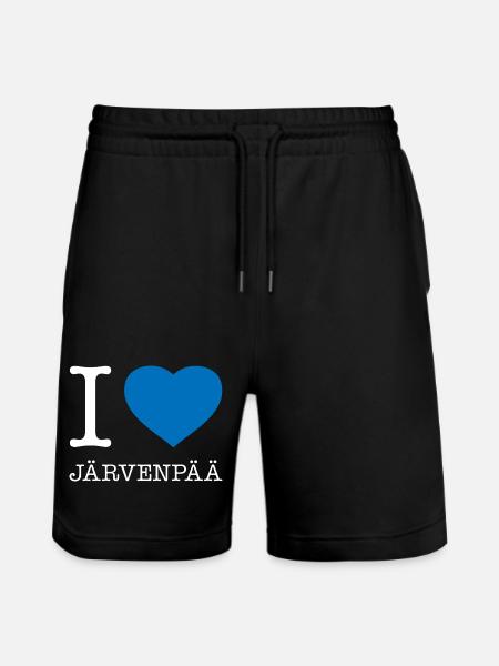 J’adore Järvenpää - Short de jogging bio TRAINER Stanley/Stella unisexe - noir