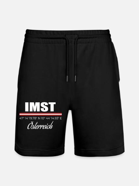 Imst - Stanley/Stella Trainer Unisex Organic Jogging Shorts - black