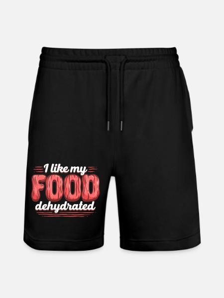 Bœuf séché comme ma nourriture déshydratée - Short de jogging bio TRAINER Stanley/Stella unisexe - noir