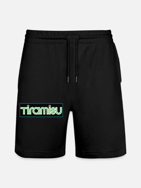 Triamisu Neon Rétro - Short de jogging bio TRAINER Stanley/Stella unisexe - noir