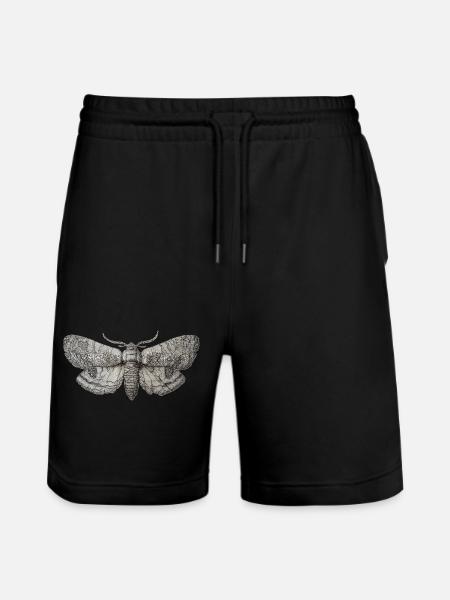 Millésime des papillons de nuit - Short de jogging bio TRAINER Stanley/Stella unisexe - noir