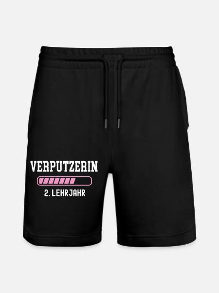 Plasterer Apprenticeship 2 Year Plasterer Apprenticeship - Stanley/Stella Trainer Unisex Organic Jogging Shorts - black