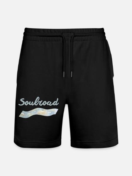 Soulroad - Stanley/Stella Unisex Bio Joggingshorts Trainer - Schwarz