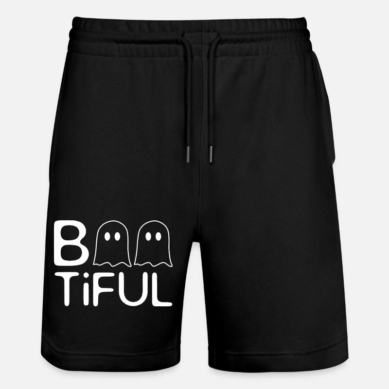 Boo-Tiful – Motif d’Halloween mignon - Short de jogging bio TRAINER Stanley/Stella unisexe - noir