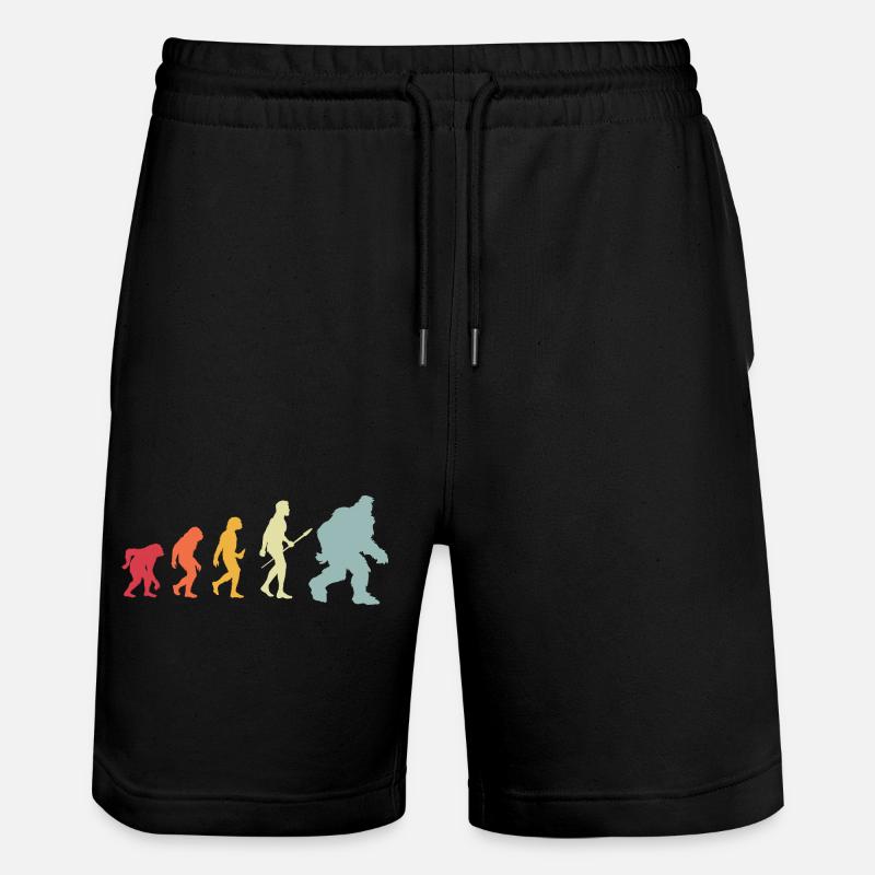 bigfoot_Evolution_4 - Short de jogging bio TRAINER Stanley/Stella unisexe - noir