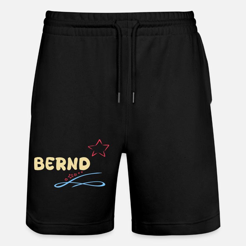 Cadeau Bernd - Short de jogging bio TRAINER Stanley/Stella unisexe - noir