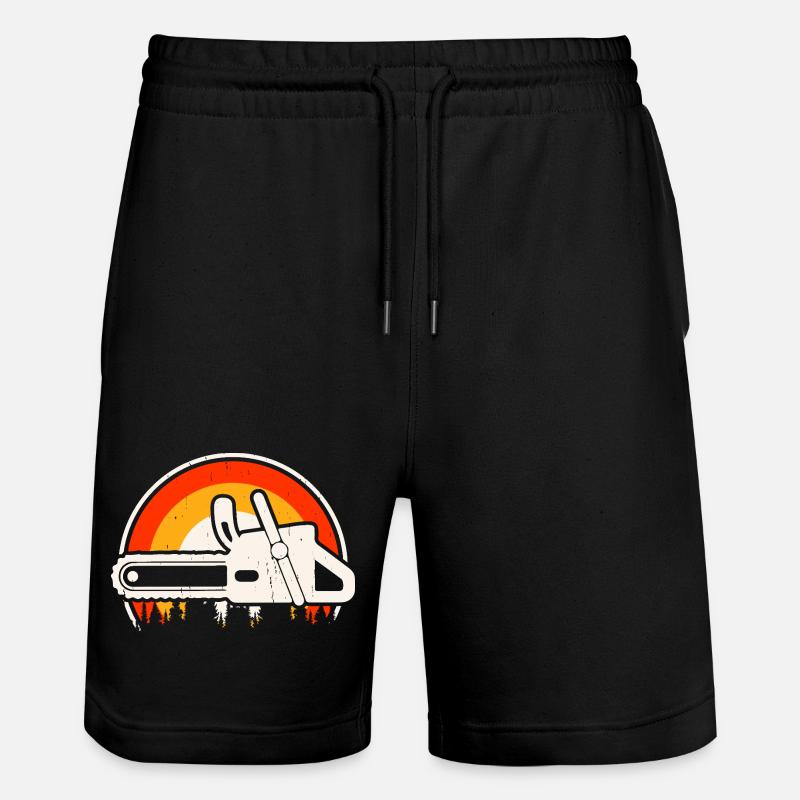 Ébéniste Ébéniste Cadeau Menuisier - Short de jogging bio TRAINER Stanley/Stella unisexe - noir