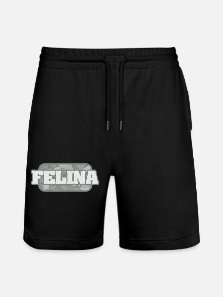 Felina comme santé - Short de jogging bio TRAINER Stanley/Stella unisexe - noir