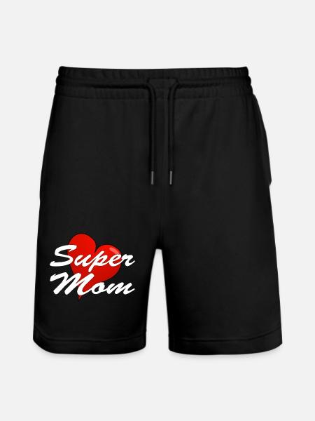 Super maman - Short de jogging bio TRAINER Stanley/Stella unisexe - noir