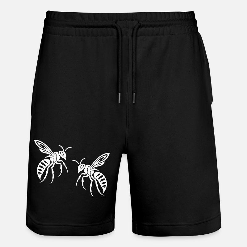 Guêpe abeille - Short de jogging bio TRAINER Stanley/Stella unisexe - noir
