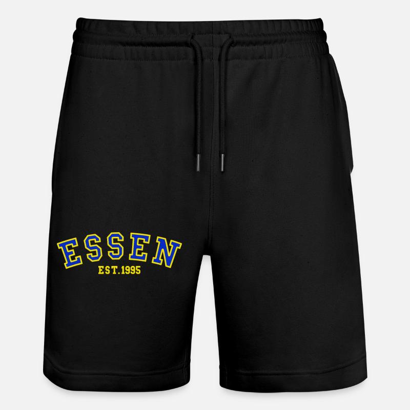 Essen Est. 1995 - Short de jogging bio TRAINER Stanley/Stella unisexe - noir